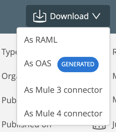 MuleSoft:  AnyPoint Exchange Generated&nbsp;Connector